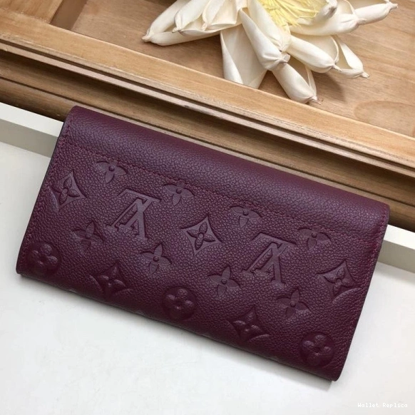 Affordable LOUIS WALLET VUITTON SARAH 0814